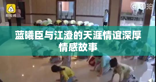 蓝曦臣与江澄的天涯情谊深厚情感故事