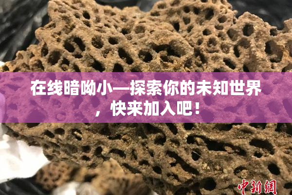 在线暗呦小—探索你的未知世界，快来加入吧！