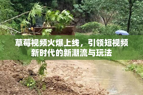草莓视频火爆上线，引领短视频新时代的新潮流与玩法