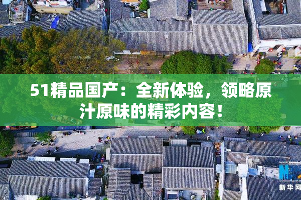 51精品国产：全新体验，领略原汁原味的精彩内容！