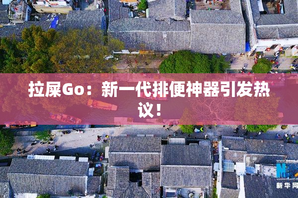 拉屎Go：新一代排便神器引发热议！