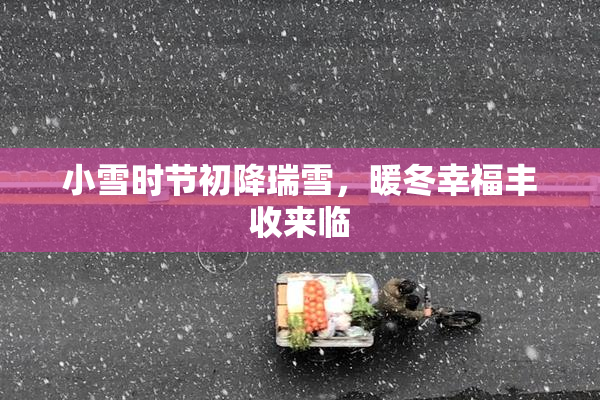 小雪时节初降瑞雪，暖冬幸福丰收来临