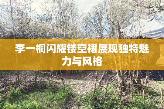 李一桐闪耀镂空裙展现独特魅力与风格