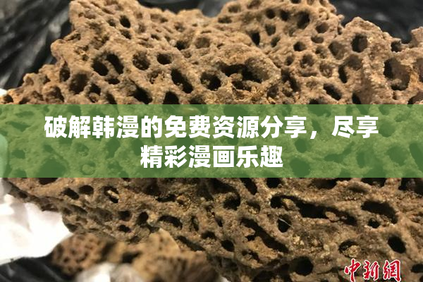 破解韩漫的免费资源分享，尽享精彩漫画乐趣