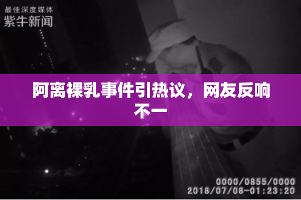阿离裸乳事件引热议，网友反响不一