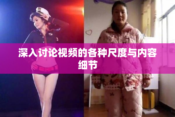 深入讨论视频的各种尺度与内容细节