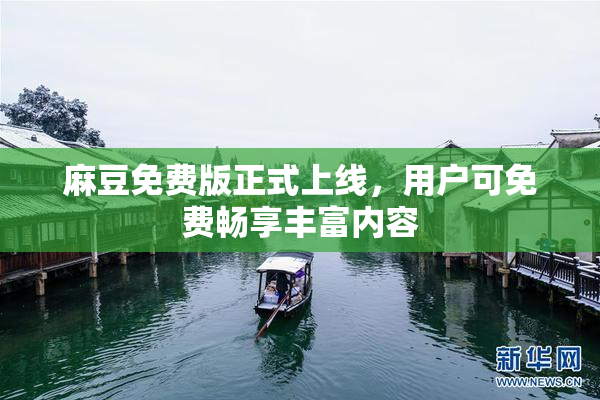 麻豆免费版正式上线，用户可免费畅享丰富内容