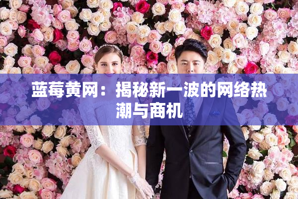 蓝莓黄网：揭秘新一波的网络热潮与商机