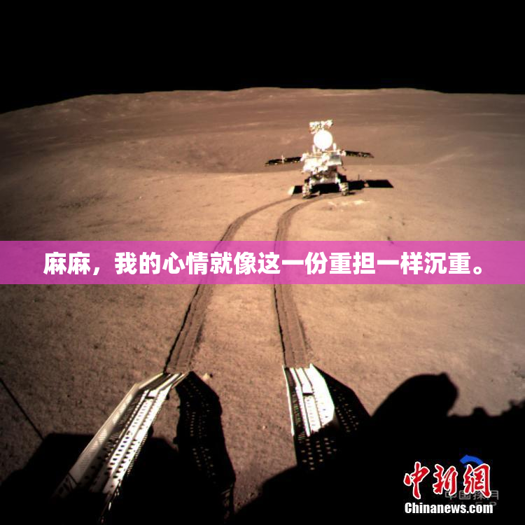 麻麻，我的心情就像这一份重担一样沉重。