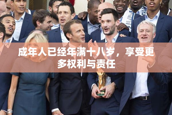 成年人已经年满十八岁，享受更多权利与责任