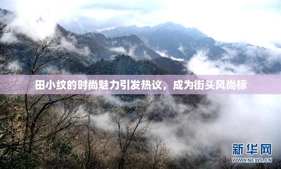 田小纹的时尚魅力引发热议，成为街头风尚标