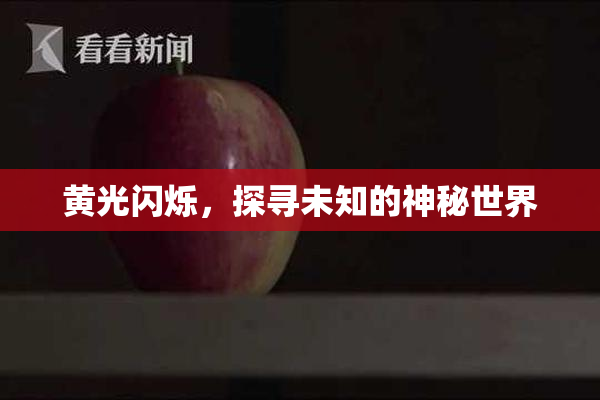 黄光闪烁，探寻未知的神秘世界