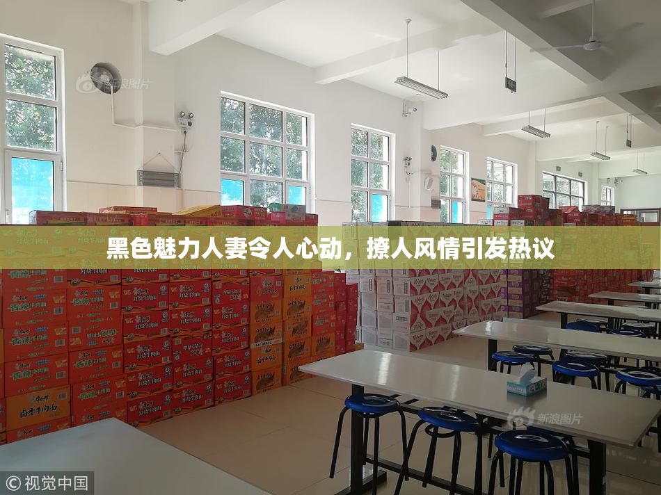 黑色魅力人妻令人心动，撩人风情引发热议