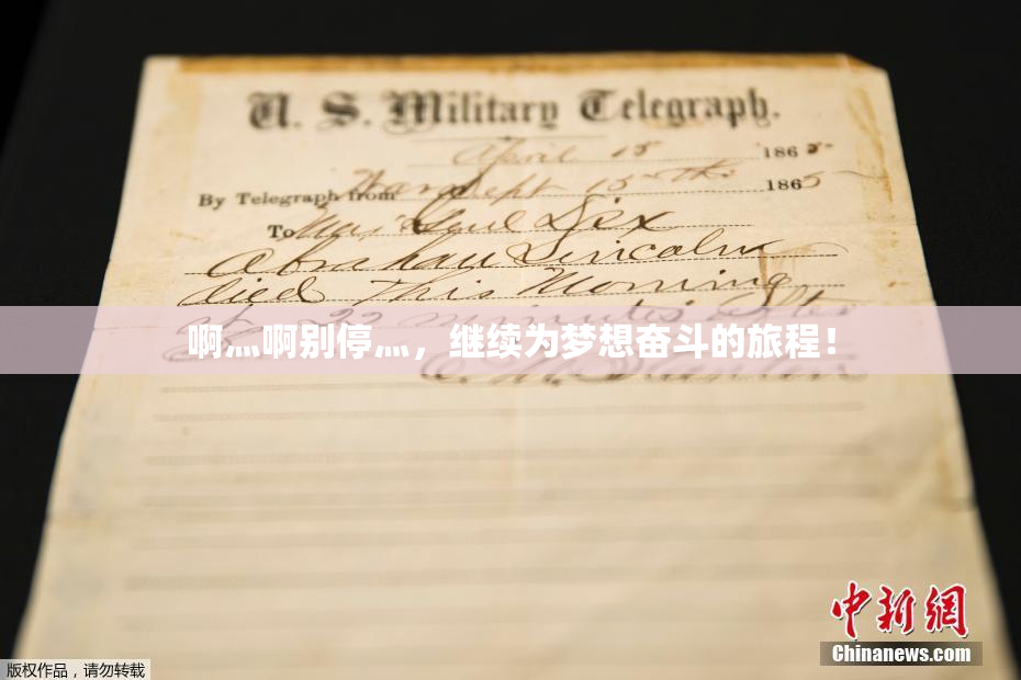啊灬啊别停灬，继续为梦想奋斗的旅程！