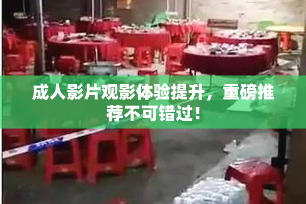 成人影片观影体验提升，重磅推荐不可错过！