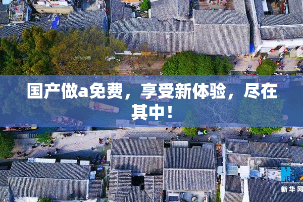 国产做a免费，享受新体验，尽在其中！