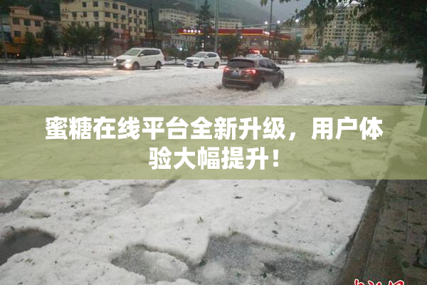 蜜糖在线平台全新升级，用户体验大幅提升！
