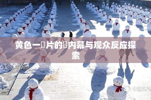 黄色一級片的黃内幕与观众反应探索