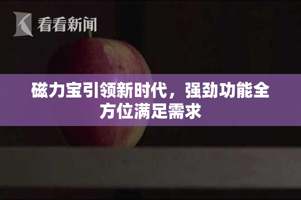 磁力宝引领新时代，强劲功能全方位满足需求