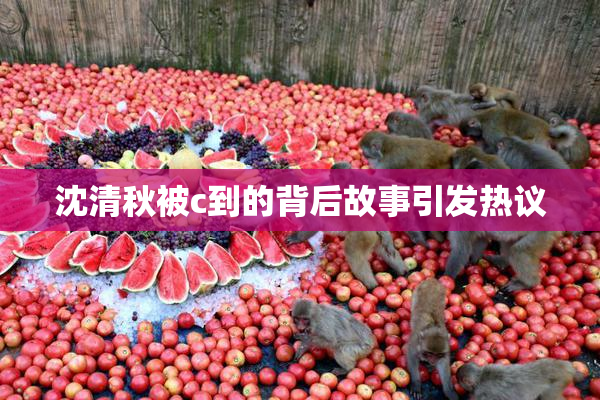 沈清秋被c到的背后故事引发热议