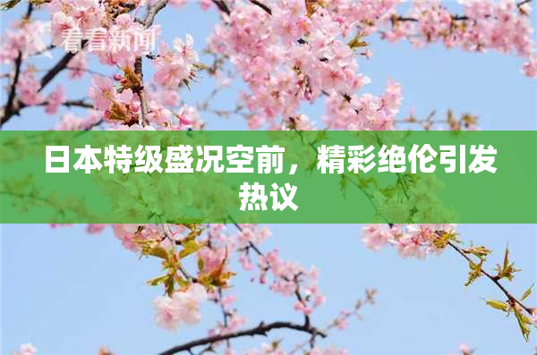 日本特级盛况空前，精彩绝伦引发热议