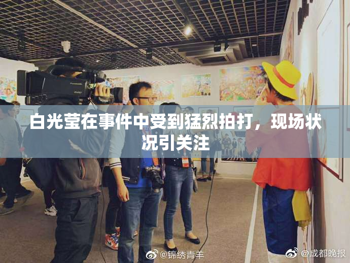 白光莹在事件中受到猛烈拍打，现场状况引关注