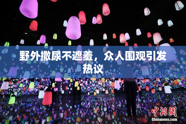 野外撒尿不遮羞，众人围观引发热议