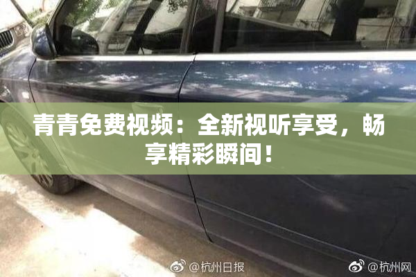 青青免费视频：全新视听享受，畅享精彩瞬间！