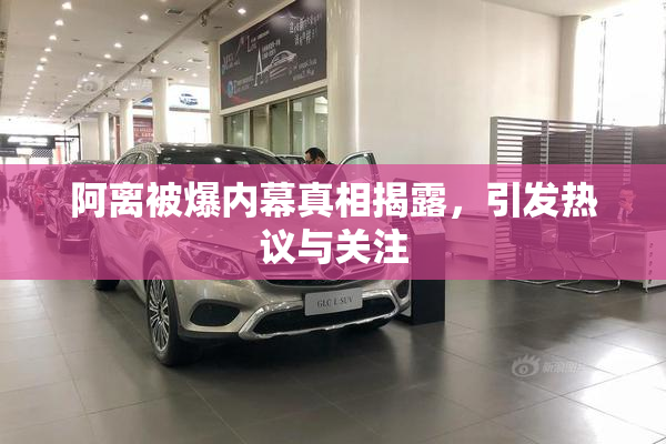 阿离被爆内幕真相揭露，引发热议与关注
