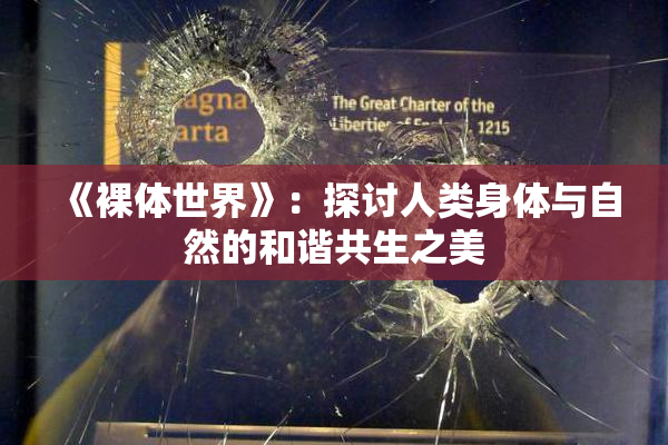 《裸体世界》：探讨人类身体与自然的和谐共生之美
