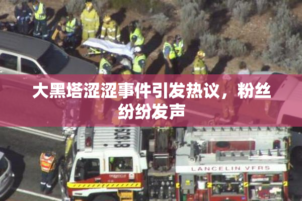 大黑塔涩涩事件引发热议，粉丝纷纷发声