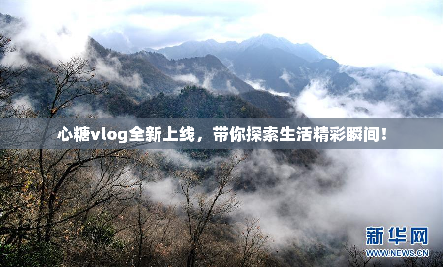 心糖vlog全新上线，带你探索生活精彩瞬间！