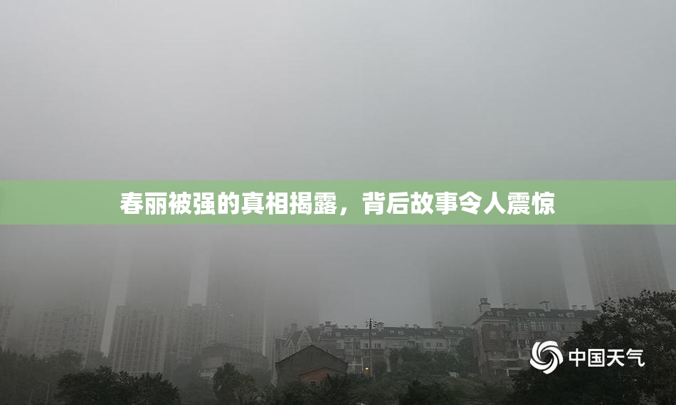 春丽被强的真相揭露，背后故事令人震惊