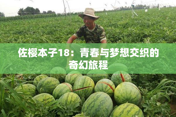 佐樱本子18：青春与梦想交织的奇幻旅程