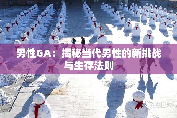 男性GA：揭秘当代男性的新挑战与生存法则