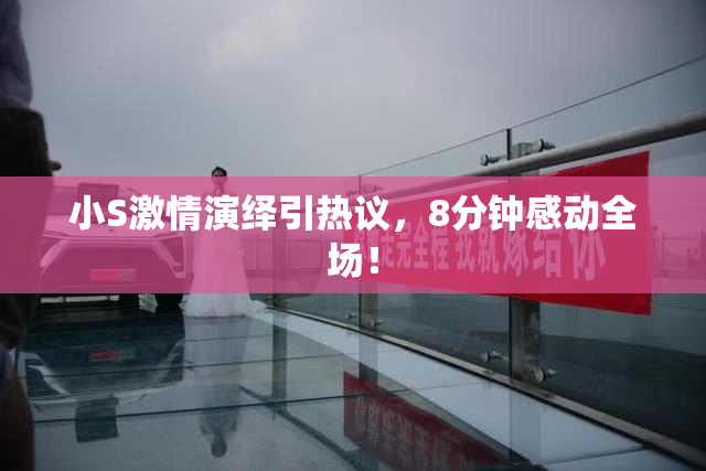 小S激情演绎引热议，8分钟感动全场！