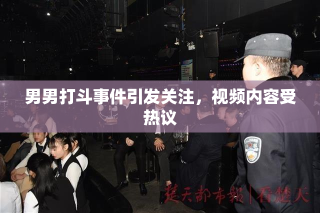 男男打斗事件引发关注，视频内容受热议