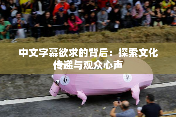 中文字幕欲求的背后：探索文化传递与观众心声