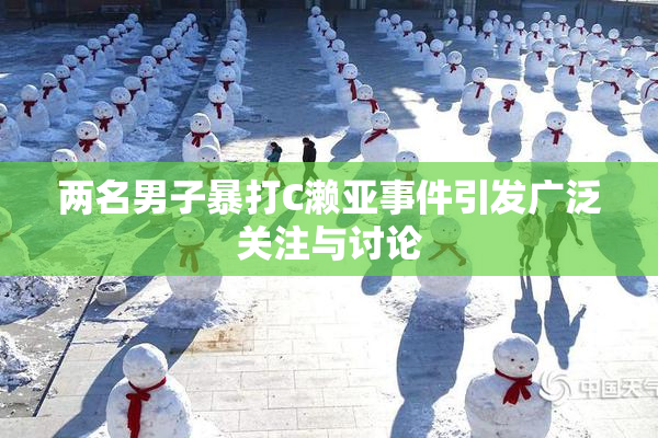 两名男子暴打C濑亚事件引发广泛关注与讨论
