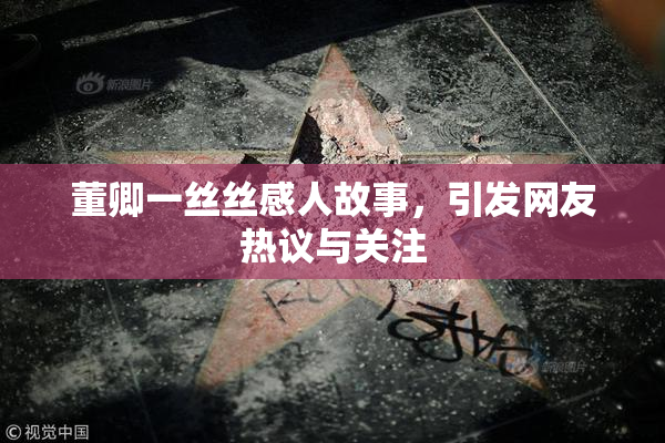 董卿一丝丝感人故事，引发网友热议与关注