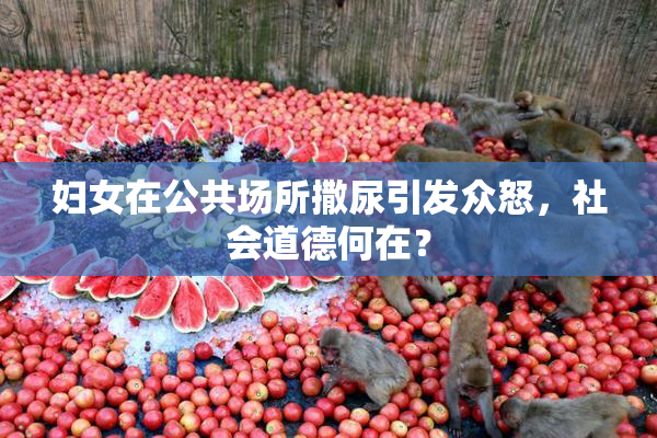 妇女在公共场所撒尿引发众怒，社会道德何在？