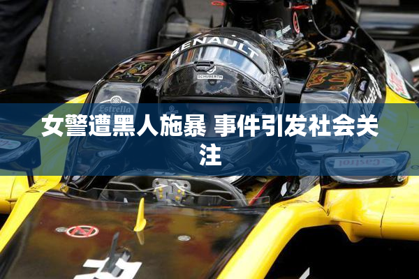 女警遭黑人施暴 事件引发社会关注