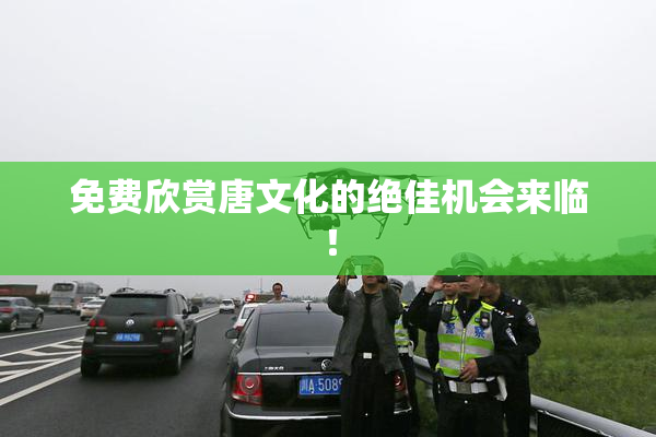 免费欣赏唐文化的绝佳机会来临！