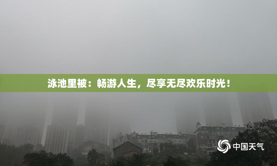 泳池里被：畅游人生，尽享无尽欢乐时光！
