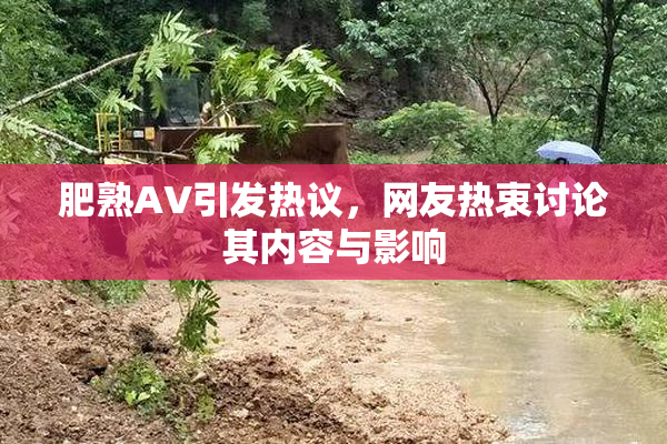 肥熟AV引发热议，网友热衷讨论其内容与影响