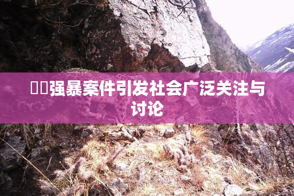 亂倫强暴案件引发社会广泛关注与讨论