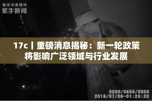 17c丨重磅消息揭秘：新一轮政策将影响广泛领域与行业发展