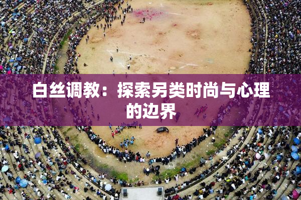 白丝调教：探索另类时尚与心理的边界