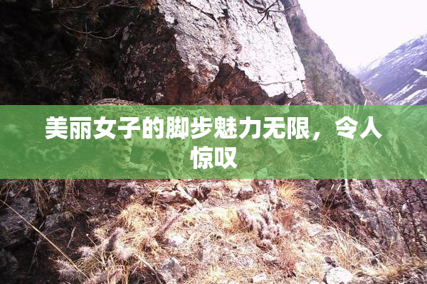 美丽女子的脚步魅力无限，令人惊叹