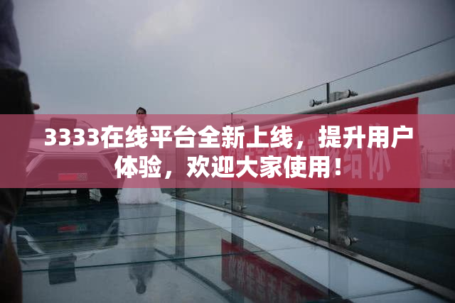 3333在线平台全新上线，提升用户体验，欢迎大家使用！